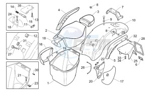 Classic 125 drawing Rear Body