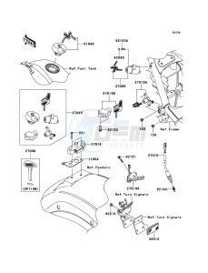 VN900 CLASSIC VN900BDF GB XX (EU ME A(FRICA) drawing Ignition Switch