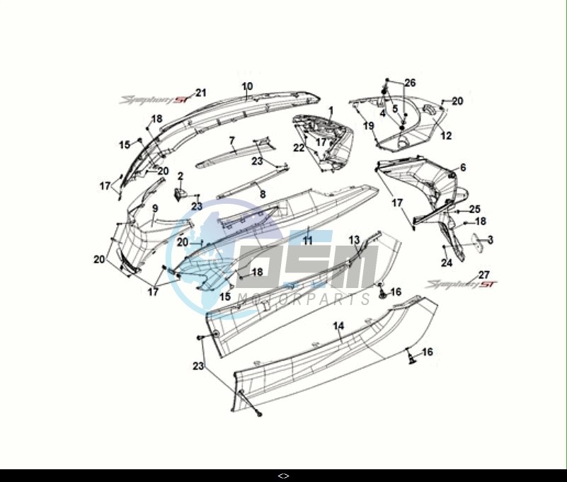 BODY COVER - TAIL LIGHT