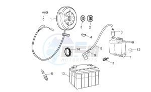 Off Road RX_50_ (CH, EU) drawing Flywheel