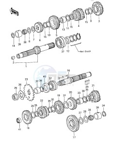 KZ 440 A [LTD] (A1) [LTD] drawing TRANSMISSION -- 80 A1- -