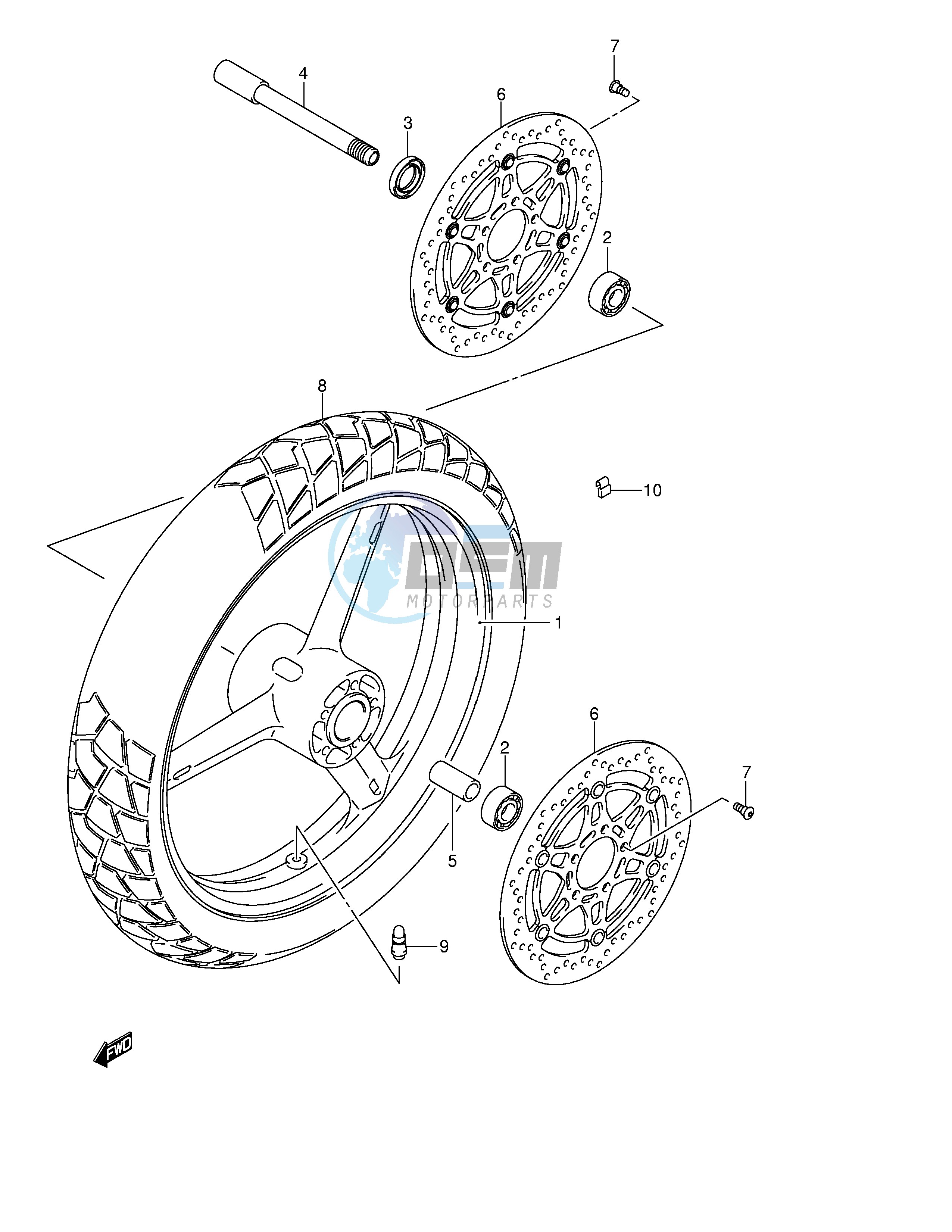 FRONT WHEEL