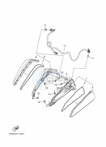 GPD125-A NMAX 125 (BV3C) drawing STAND & FOOTREST