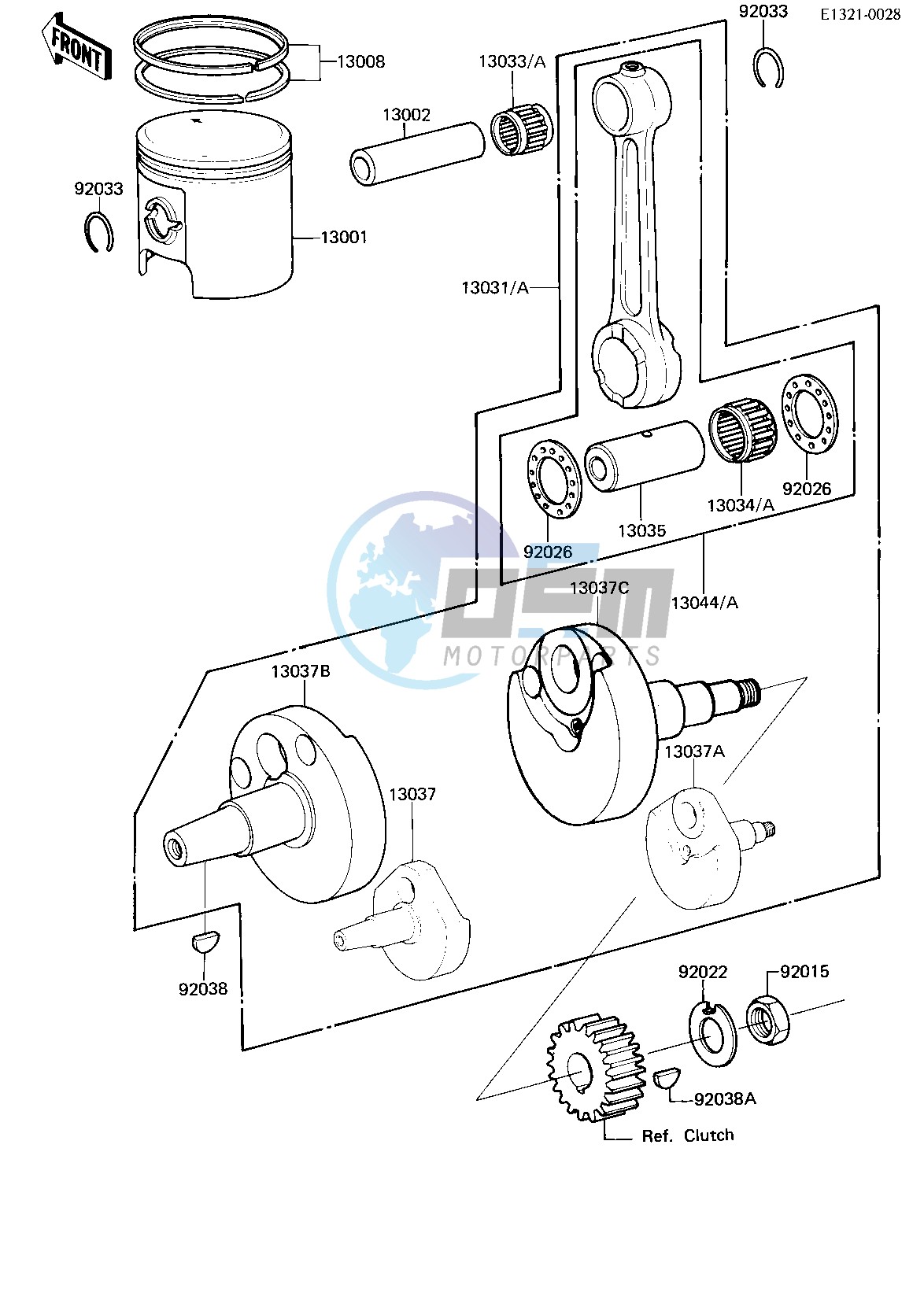 CRANKSHAFT_PISTON -- 81-82 A2_A3- -