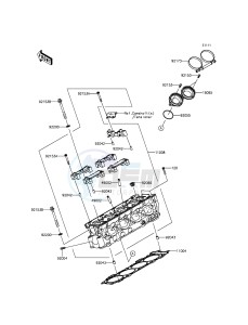 NINJA ZX-10R ZX1000JFFA FR XX (EU ME A(FRICA) drawing Cylinder Head