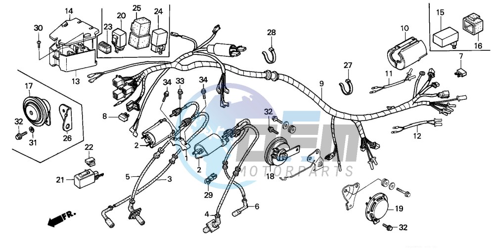 WIRE HARNESS/ IGNITION COIL