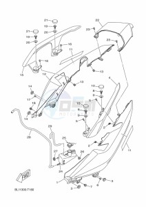 CZD300D-A XMAX 300 (BGS3) drawing SIDE COVER