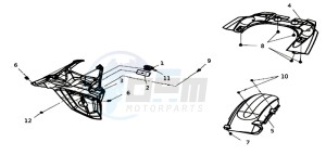 JOYMAX Z 125 (LW12W1-EU) (L9-M0) drawing RR. FENDER