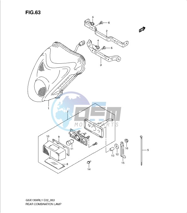 REAR COMBINATION LAMP