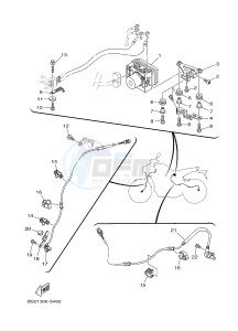 MTN850 MTN-850-A MT-09 ABS (BS29) drawing ELECTRICAL 3