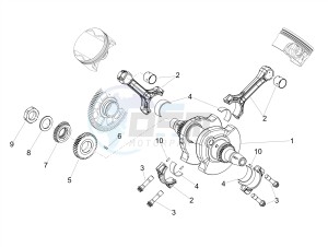 SHIVER 900 E4 ABS (EMEA, LATAM) drawing Drive shaft