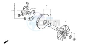 FES125 S-WING drawing DRIVE FACE