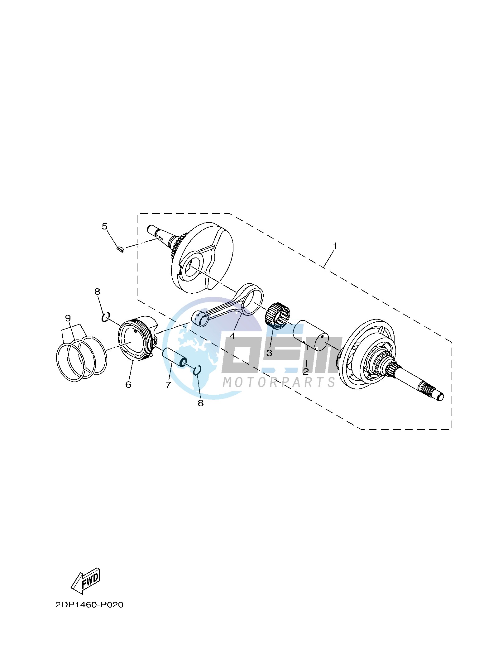 CRANKSHAFT & PISTON