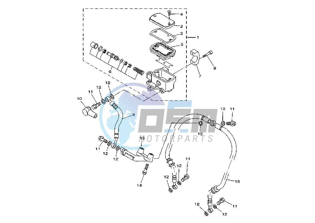 FRONT MASTER CYLINDER