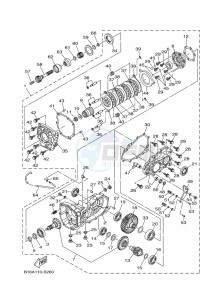 YFM700FWB YFM70KDXK (B6K3) drawing DRIVE SHAFT