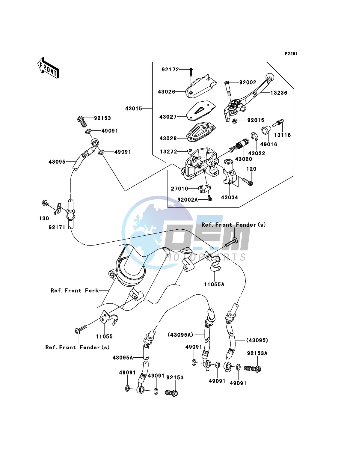 Front Master Cylinder