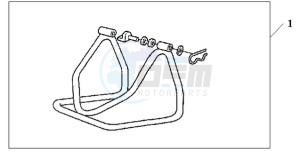 CBR1000RAA UK - (E / ABS MKH) drawing MAINTENANCE STAND