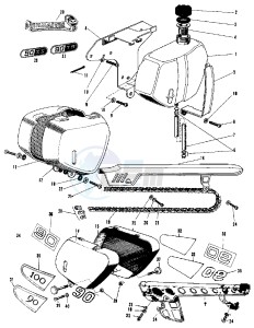 G3 SS A (-A) 90 drawing OIL TANK_CHAIN COVER_CHAIN_SIDE COVER -- 69-73- -