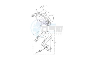 YZF R6 600 drawing TAILLIGHT