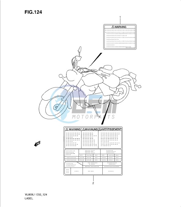 LABEL (VL800CL1 E19)