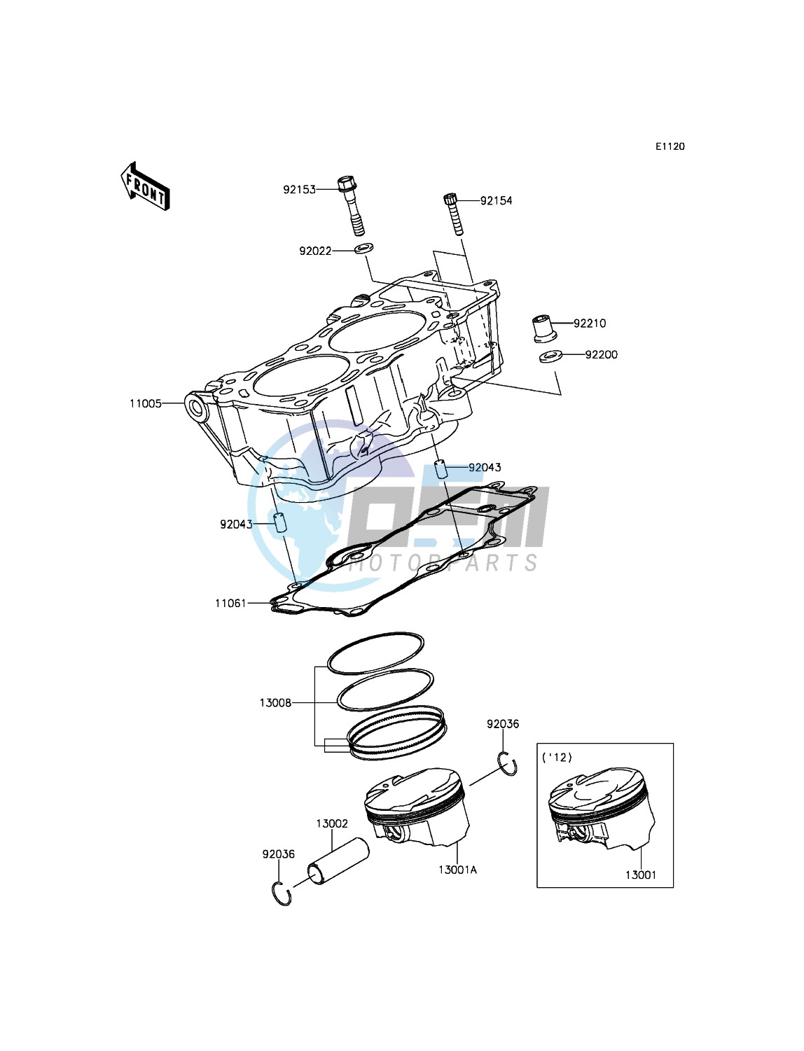 Cylinder/Piston(s)