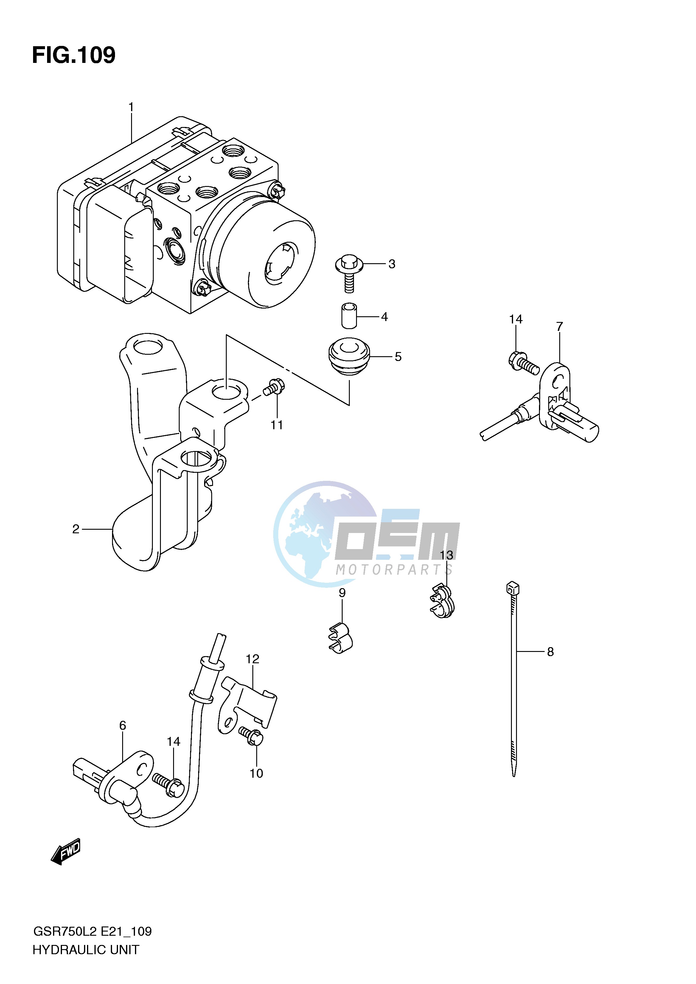 HYDRAULIC UNIT (GSR750AL2 E24)