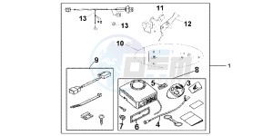 VFR1200FDB drawing ALARM SYS