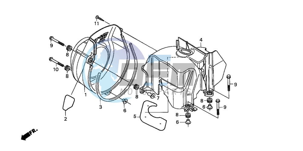 FAN COVER/SHROUD