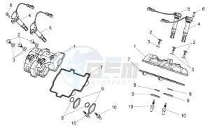 RSV4 1000 APRC R ABS (AU, CA, EU, J, RU, UK, USA) drawing Valves cover