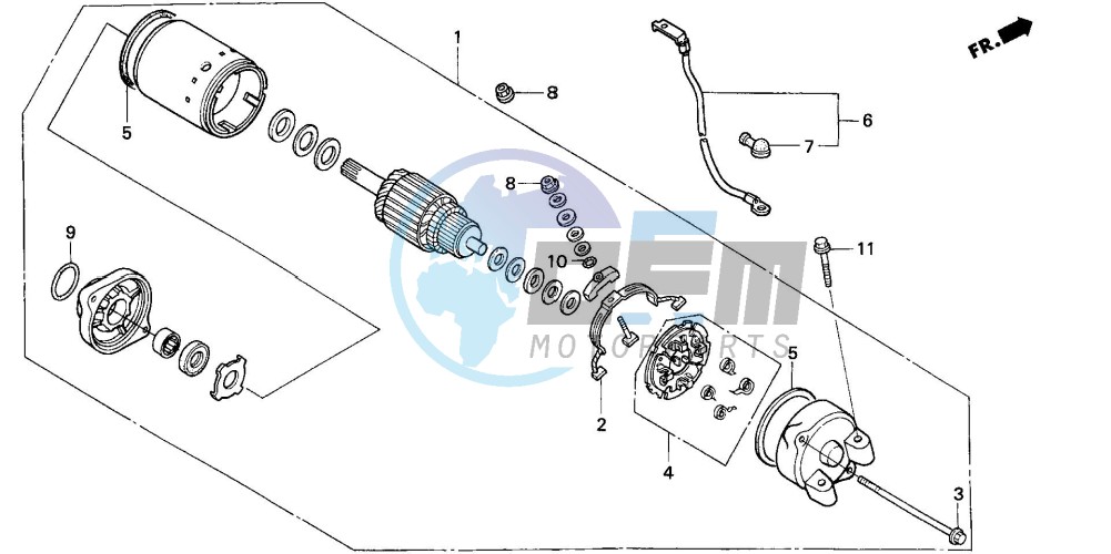 STARTING MOTOR