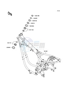 W800 EJ800ADF GB XX (EU ME A(FRICA) drawing Frame