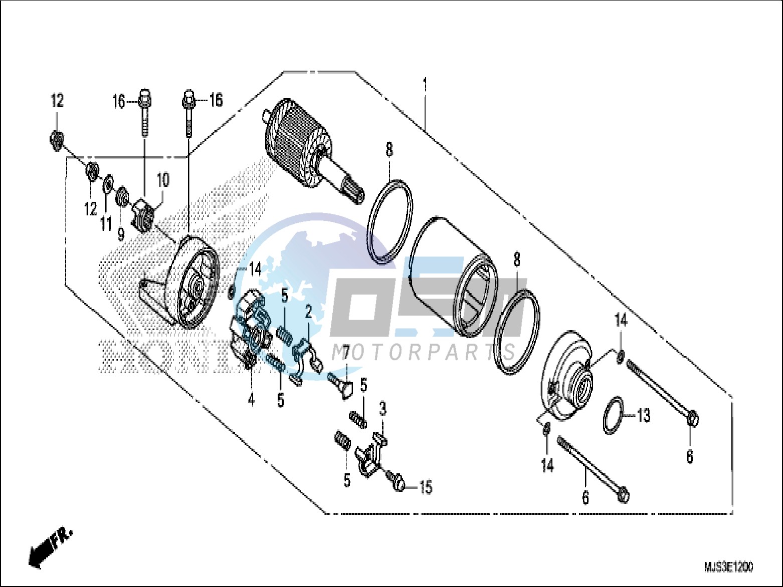 STARTING MOTOR