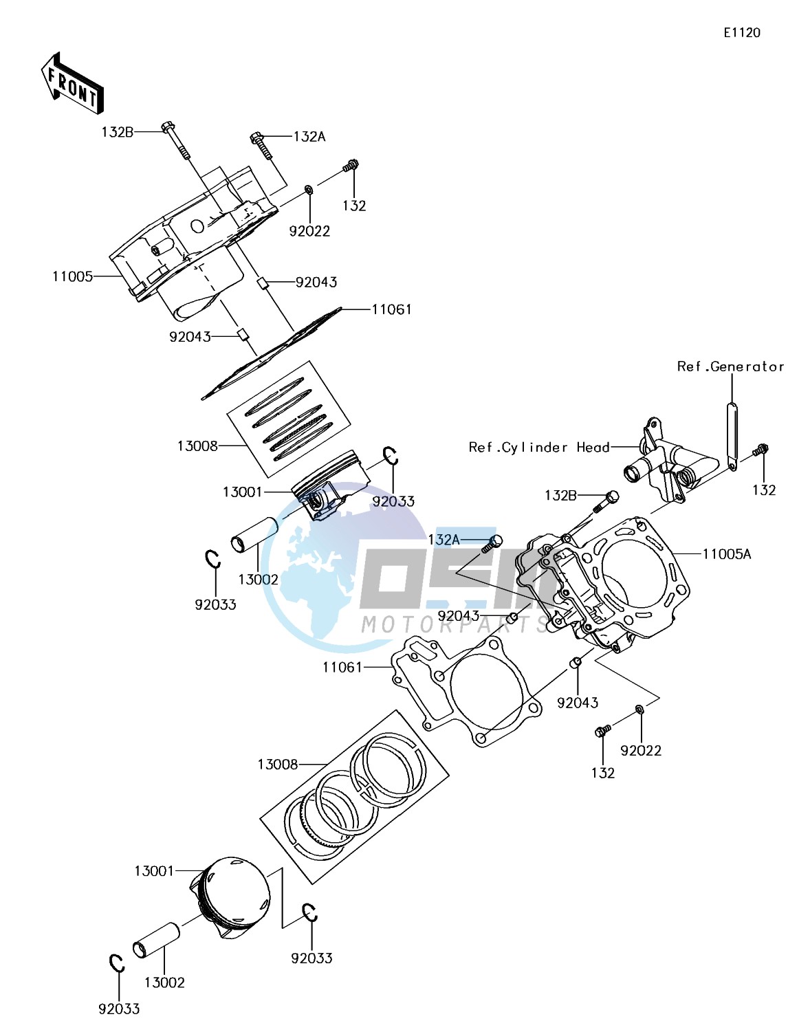 Cylinder/Piston(s)