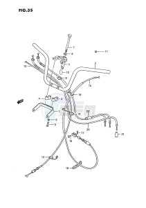 PV50 (E15) drawing HANDLEBAR (E15)