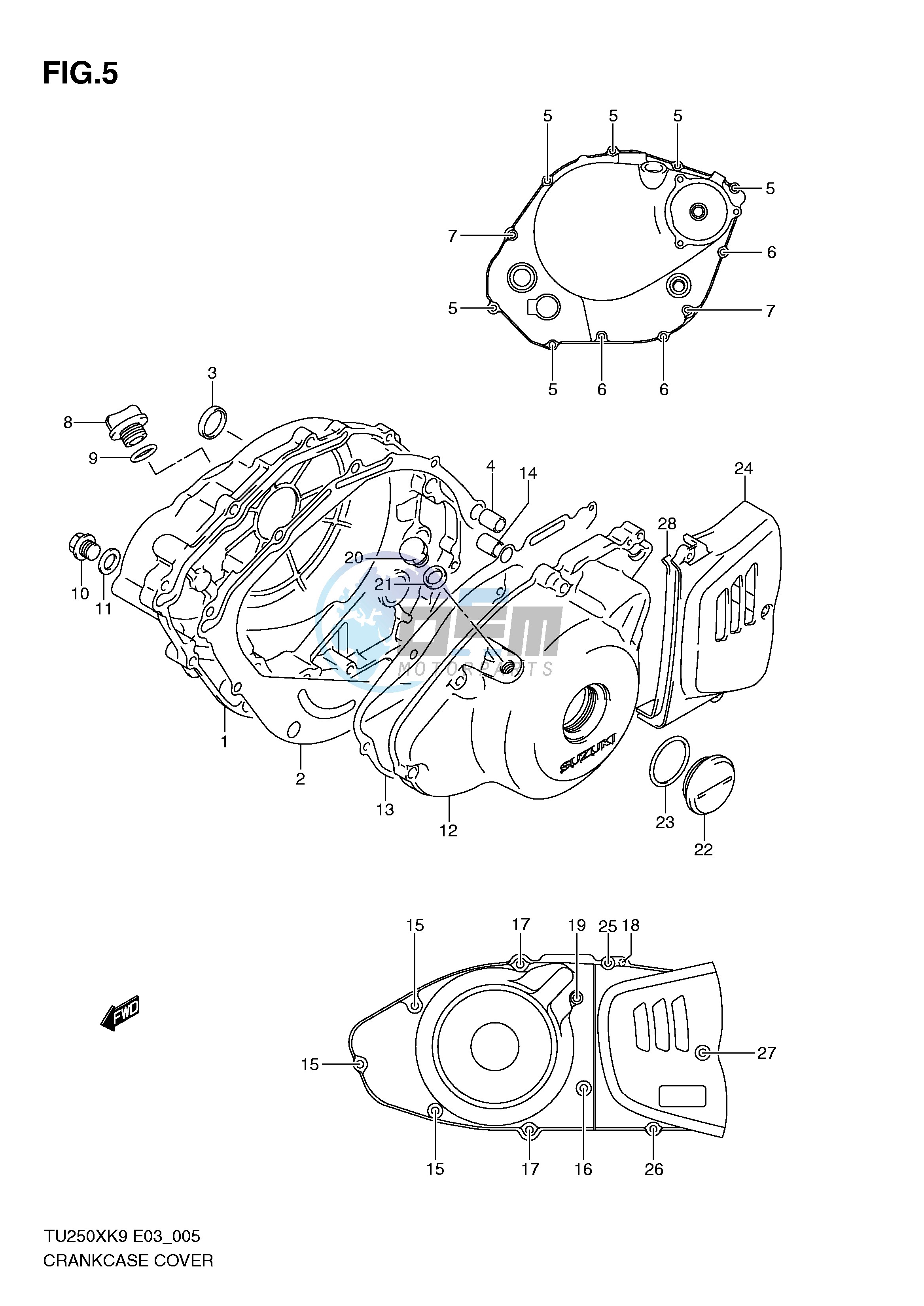 CRANKCASE COVER