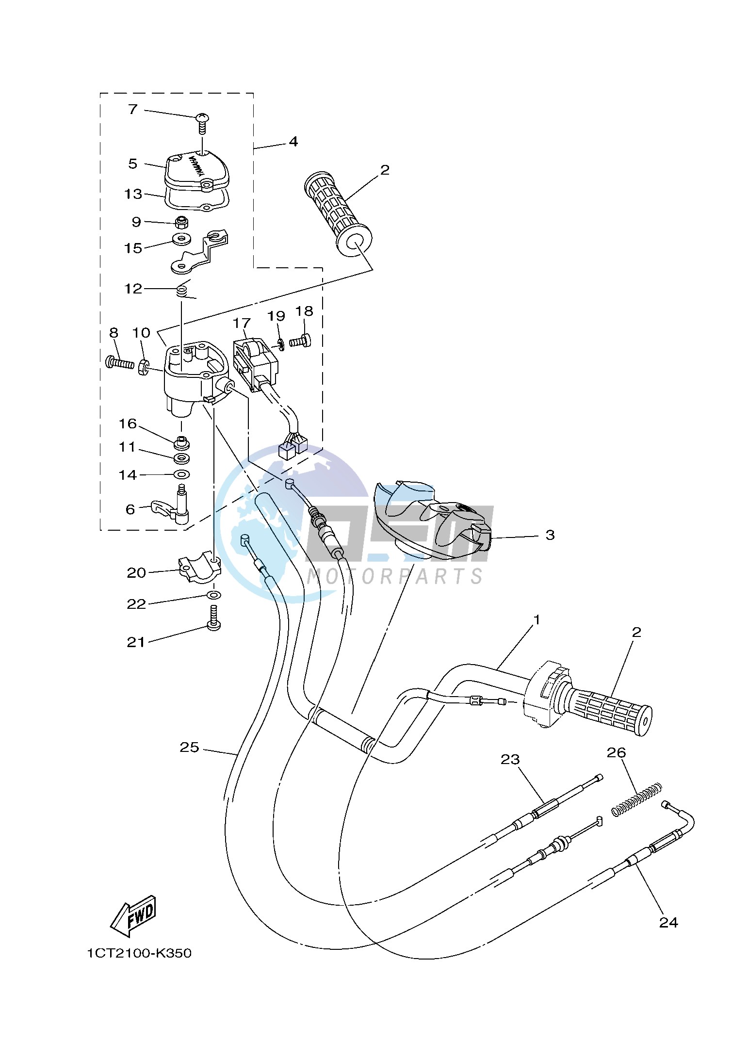 STEERING HANDLE & CABLE