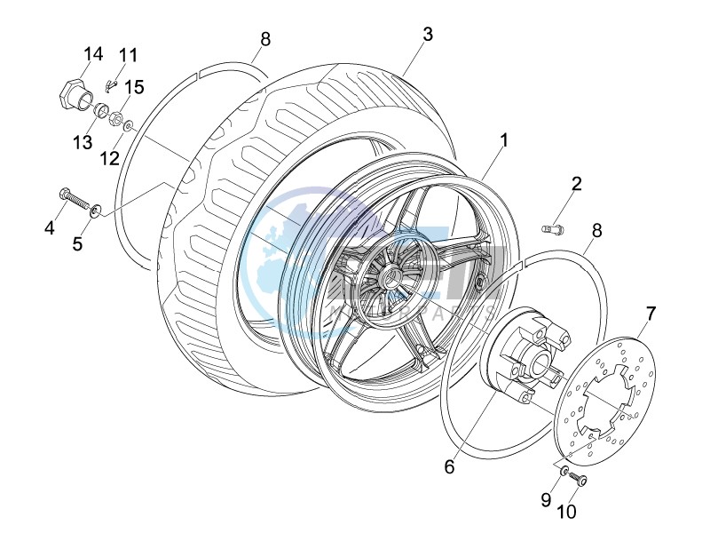 Rear Wheel