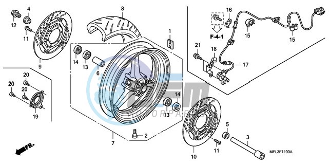 FRONT WHEEL