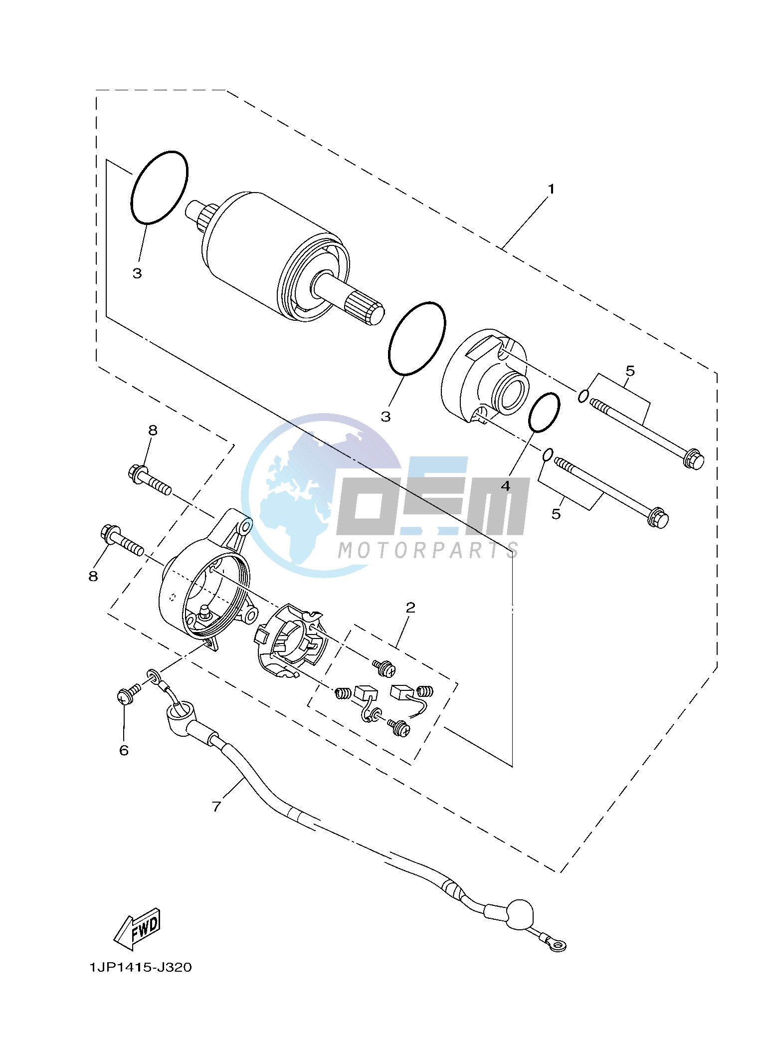 STARTING MOTOR