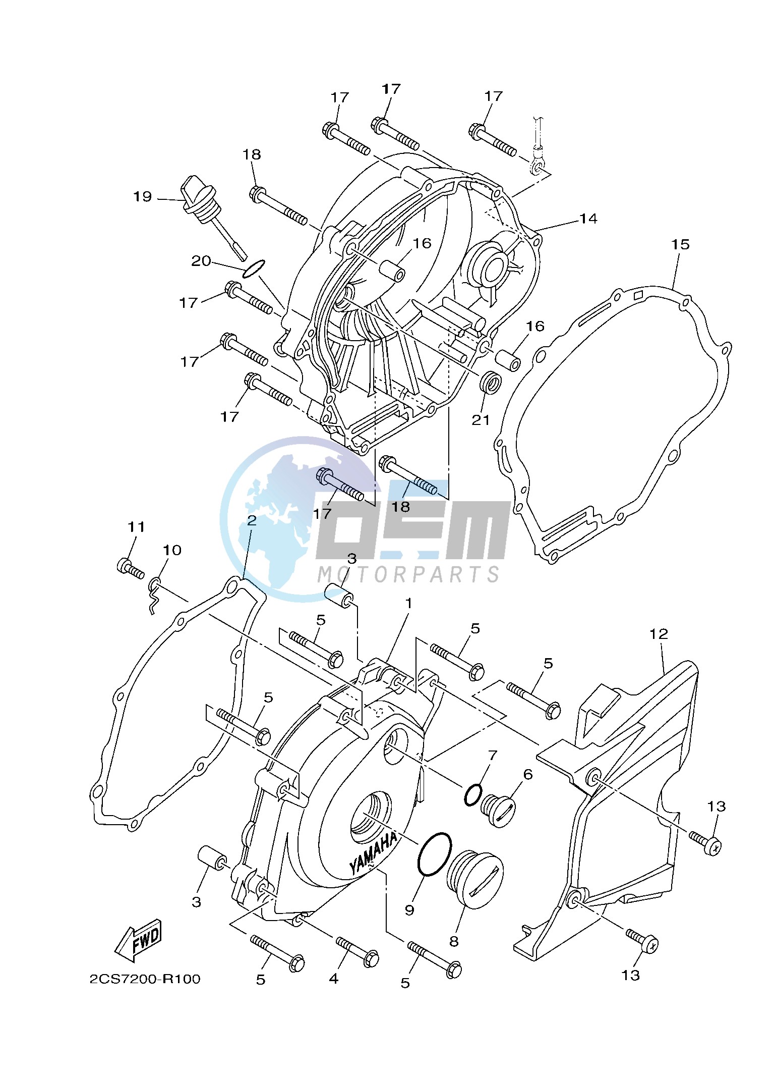 CRANKCASE COVER 1