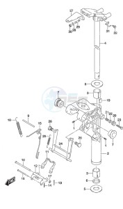 DF 20A drawing Swivel Bracket Remote Control