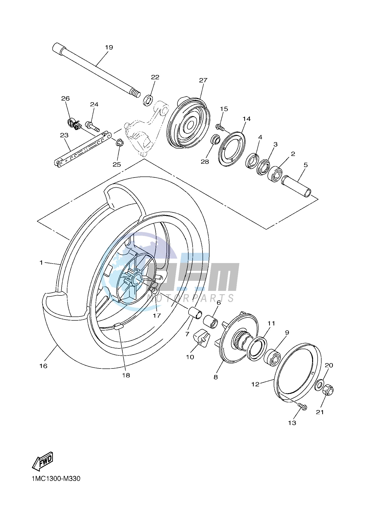 REAR WHEEL