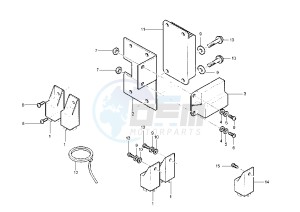 X9 500 drawing Remote control switch