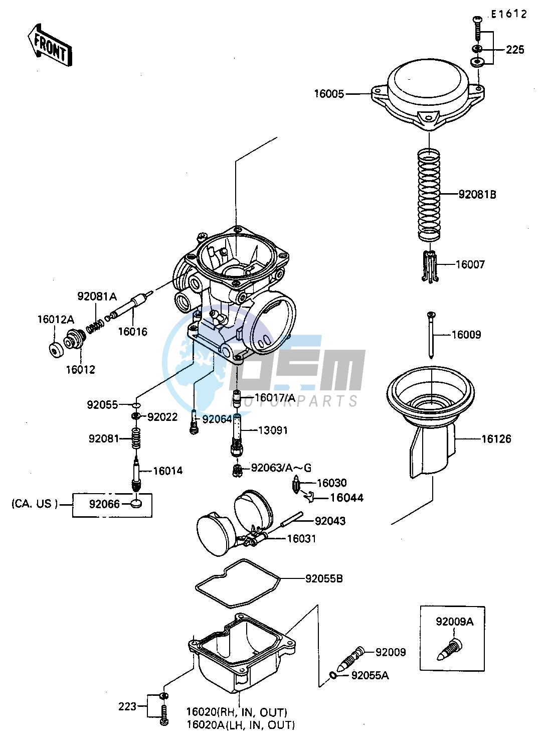 CARBURETOR PARTS