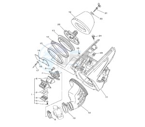 YZ LC 125 drawing INTAKE