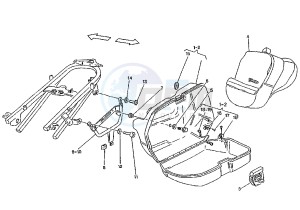 RIVER 500 drawing SIDE PANNIERS