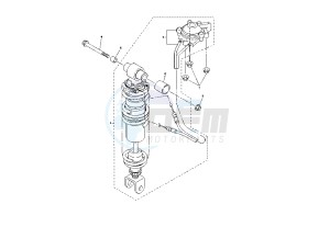 FJR A ABS 1300 drawing REAR SHOCK ABSORBER