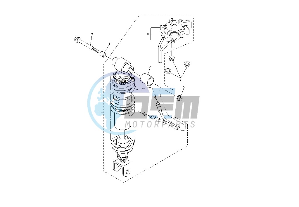 REAR SHOCK ABSORBER