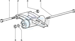 Zip 50 RST drawing Swinging arm