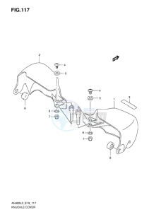 AN400Z ABS BURGMAN EU-UK drawing KNUCKLE COVER